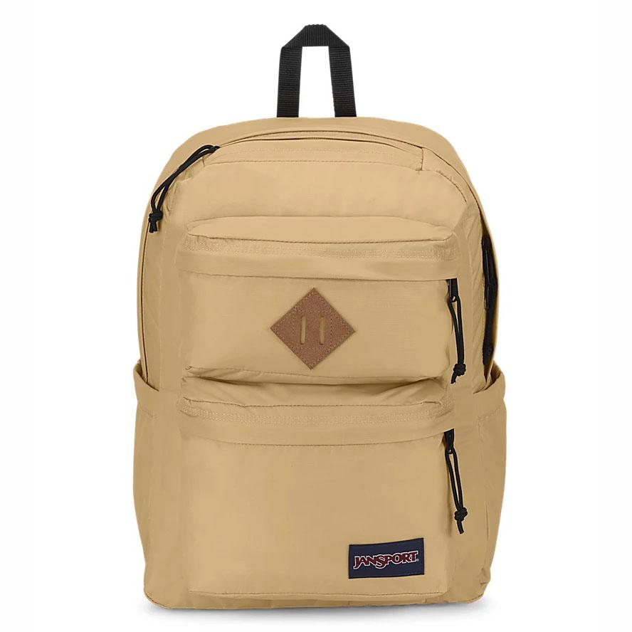 Sac à Dos Ordinateur JanSport Double Break Kaki | IUW-56184474